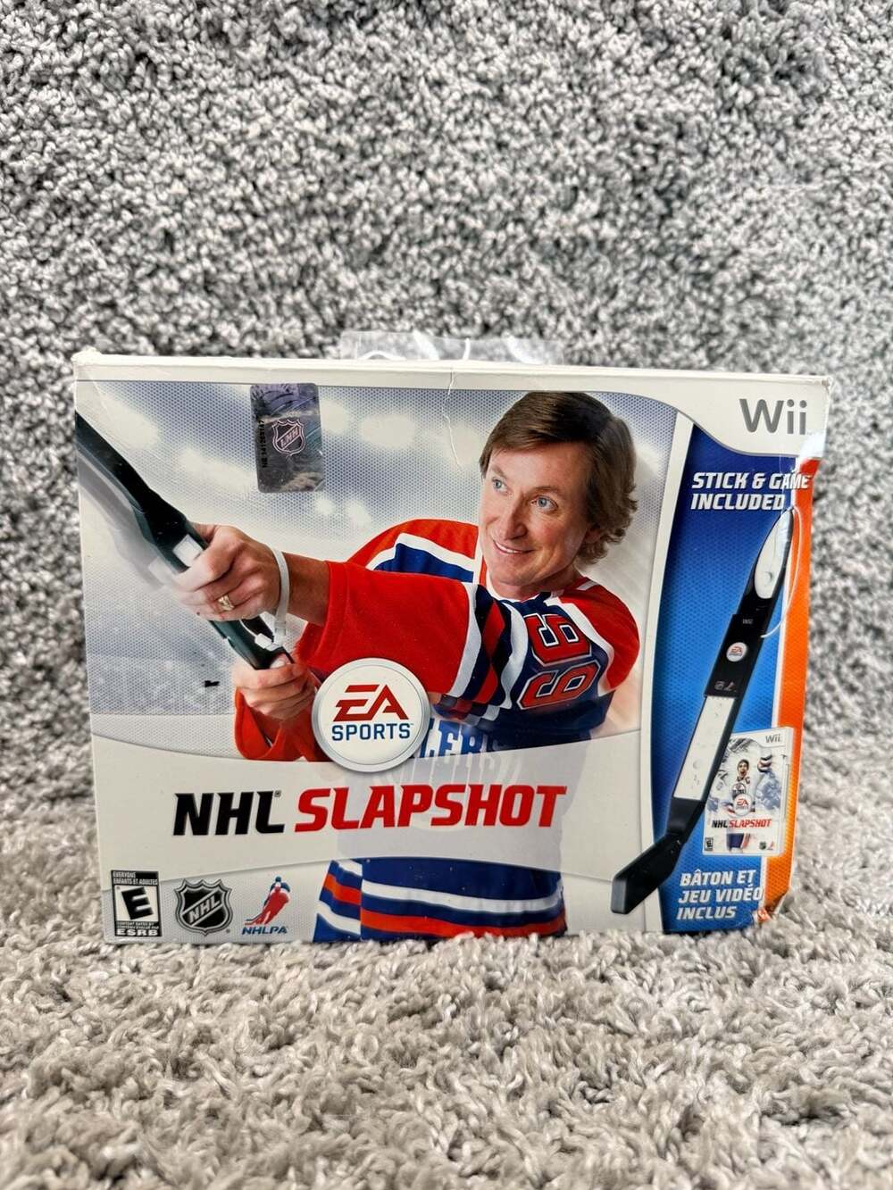 EA Sports NHL Slapshot for Nintendo Wii with Hockey Stick Controller
